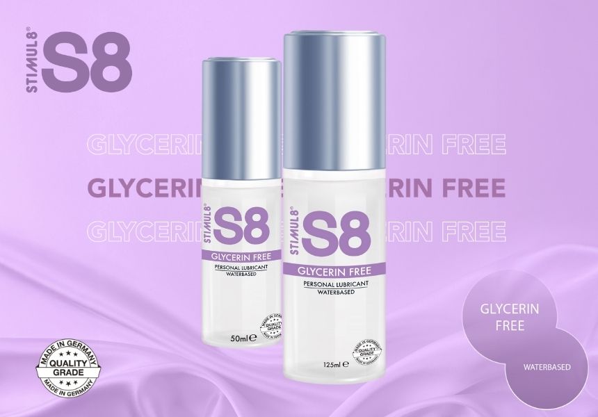 Glycerin-Free Water-Based Lubricant from S8 SCALA 2.0 BV. Glycerin-Free Water-Based Lubricant from S8 SCALA 2.0 BV.