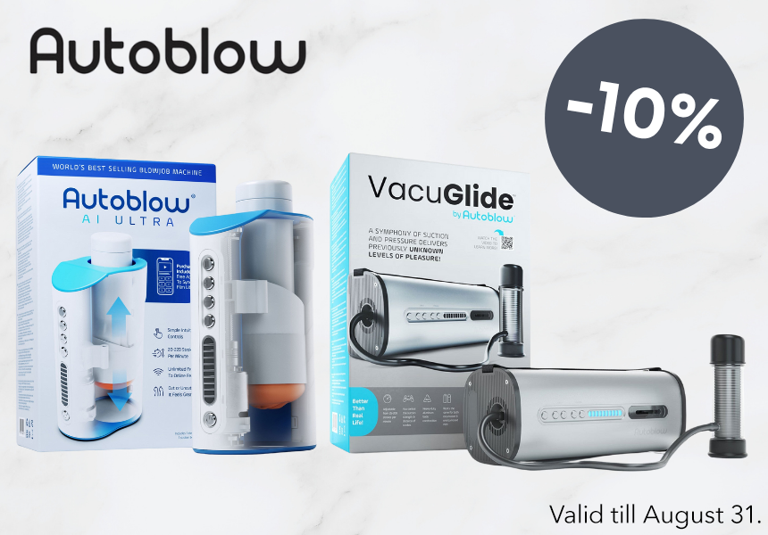 Get 10% Off the Autoblow VacuGLIDE Milking Machine & Autoblow AI Ultra