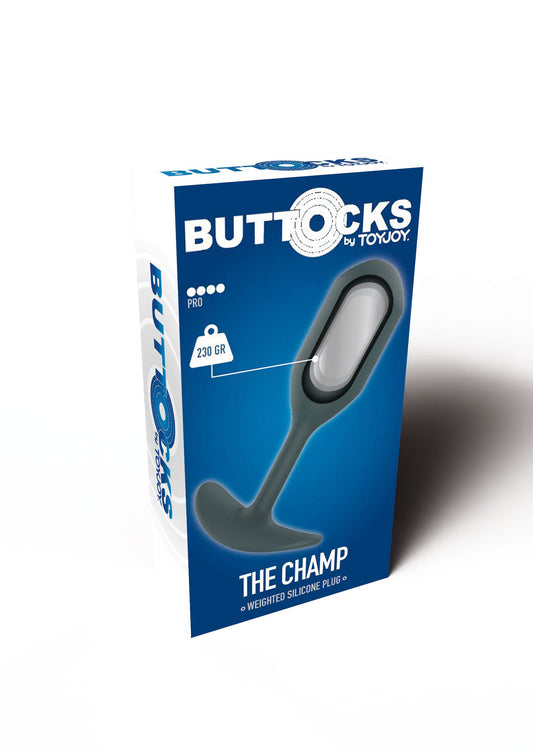 10076 toyjoy buttocks the champ weighted plug