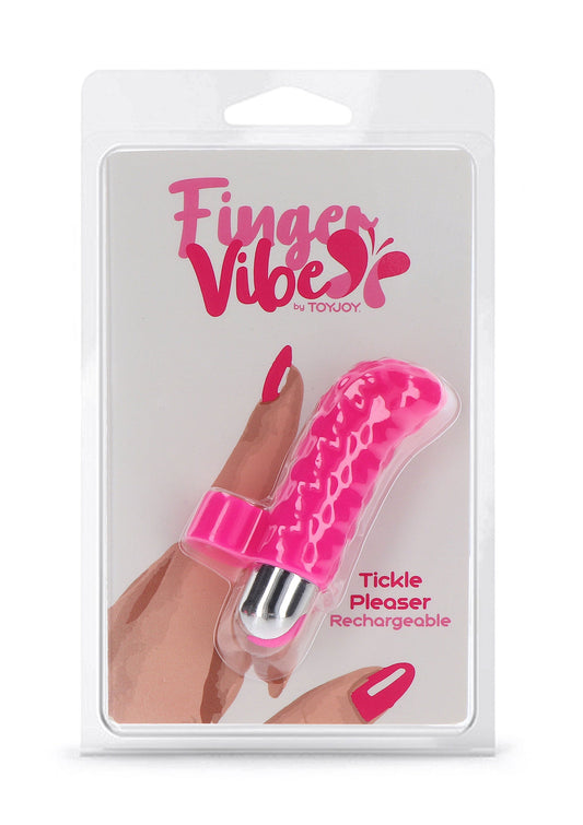 10114 toyjoy finger vibe tickle pleaser rechargeable