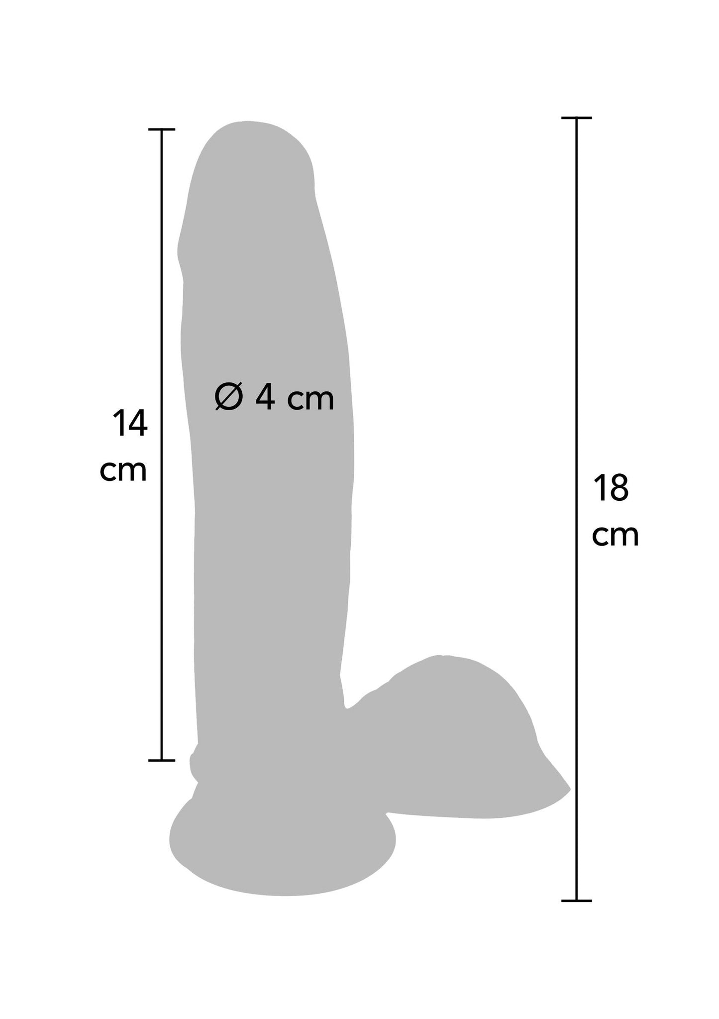 10175 toyjoy get real dual density dildo tpe 18cm