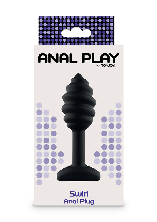 10580 toyjoy anal play swirl anal plug