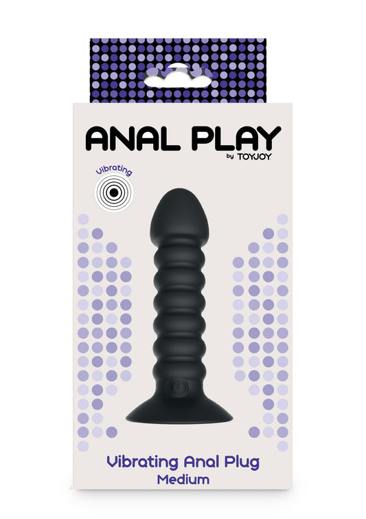 10582 toyjoy anal play vibrating anal plug medium