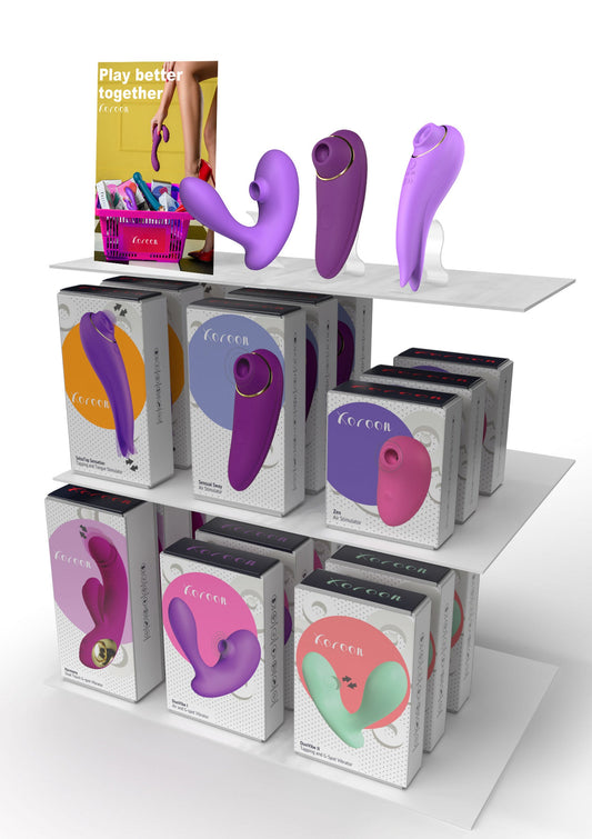 11138t xocoon xocoon set 4 shelf pack