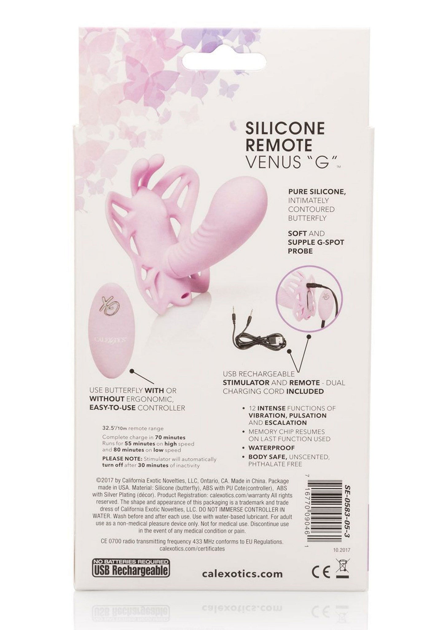 12399 calexotics venus butterfly butterfly remote venus g