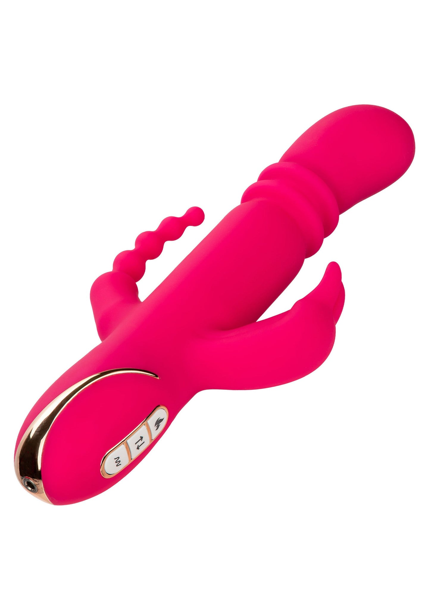 12432 calexotics jack rabbits signature heated silicone triple rabbit
