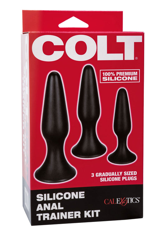 12617 calexotics colt gear colt silicone anal trainer kit
