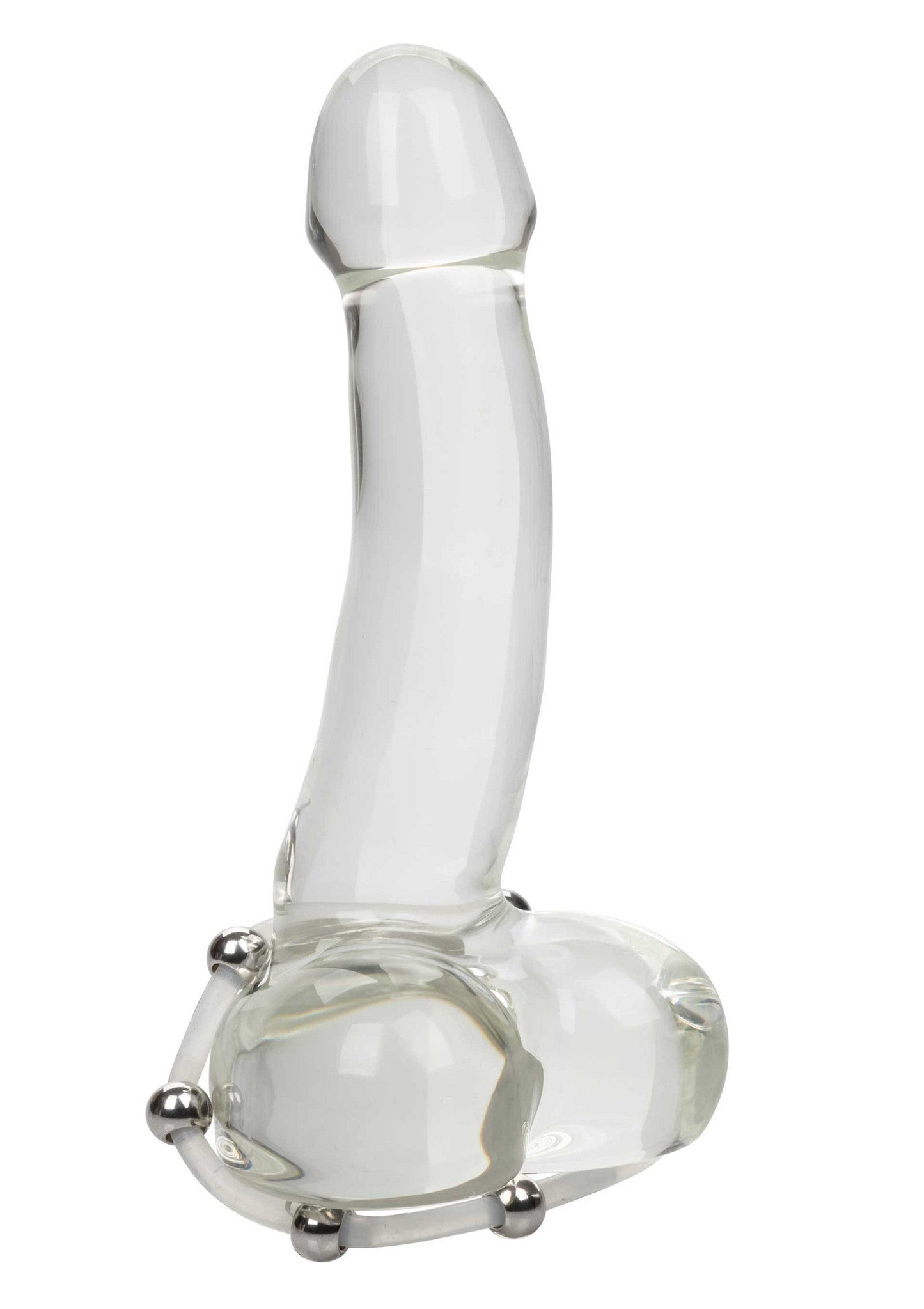 12766 calexotics rings steel beaded silicone ring xl