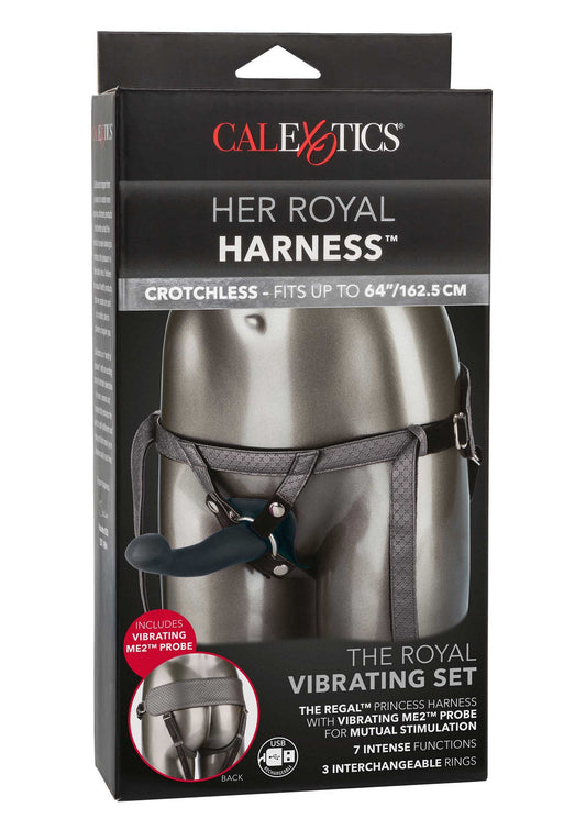 12866 calexotics her royal harness the royal vibrating set