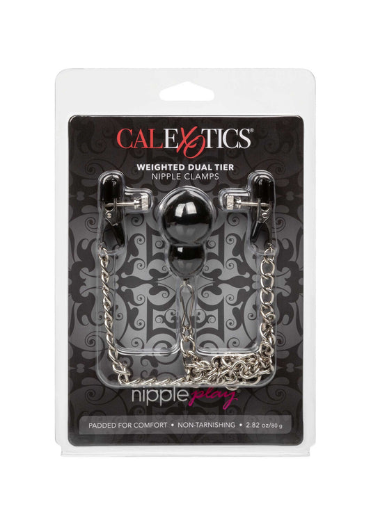 12957 calexotics nipple play weighted nipple clamps
