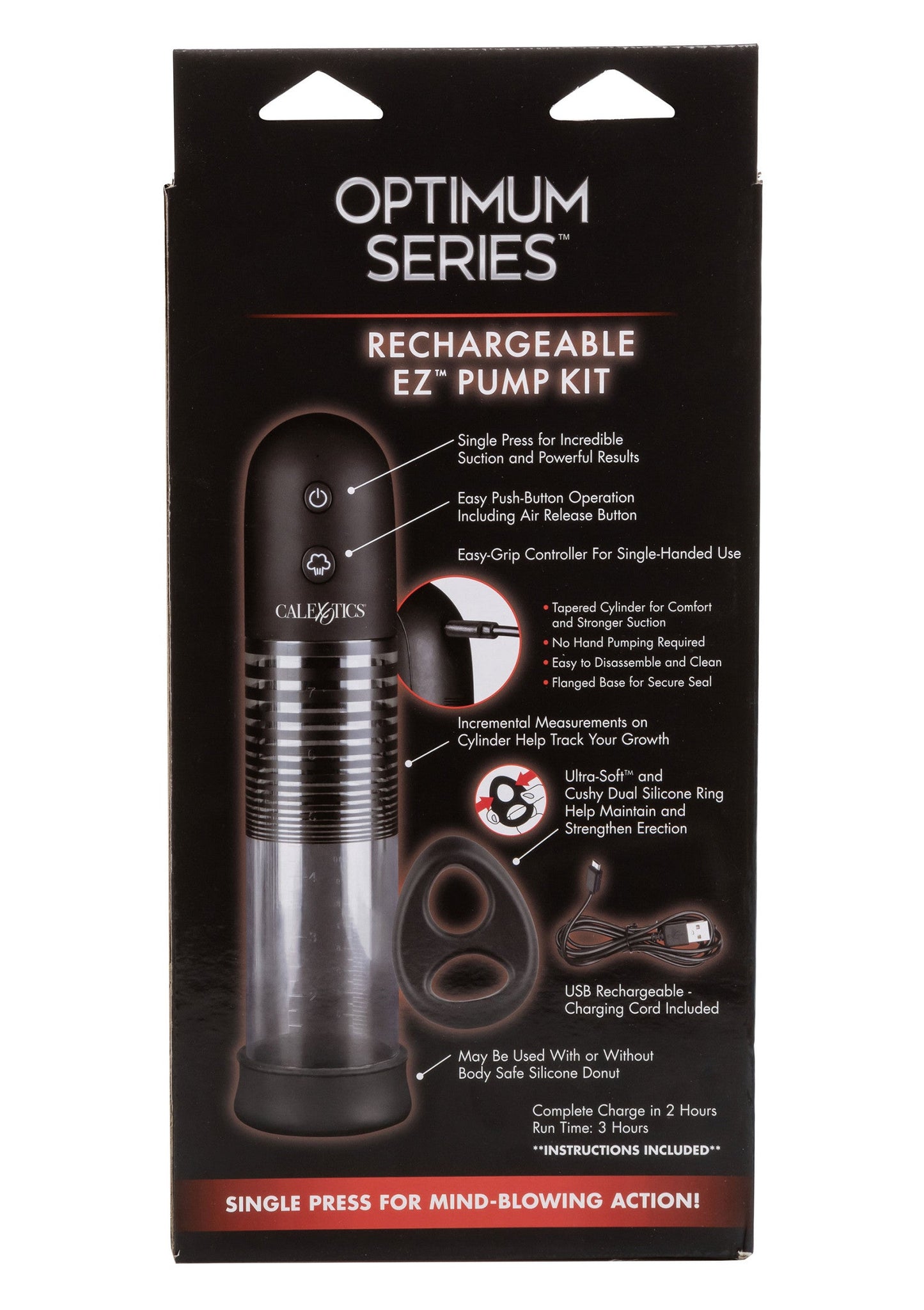 13389 calexotics optimum series rechargeable ez pump kit