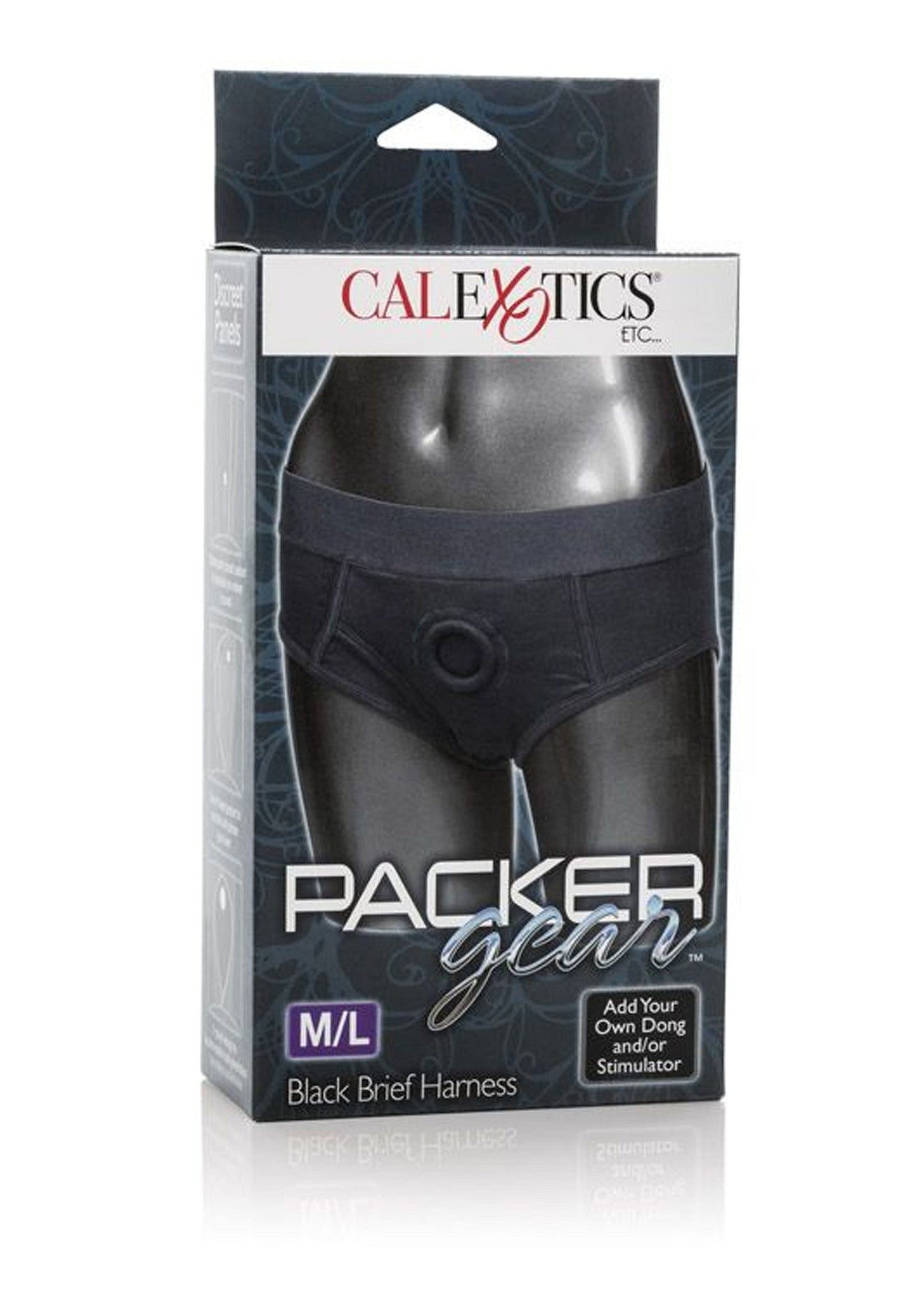 13485 calexotics packer gear packer gear brief harness