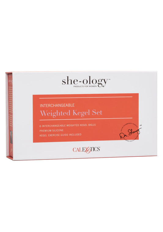 14061 calexotics she ology interchangeable kegel set