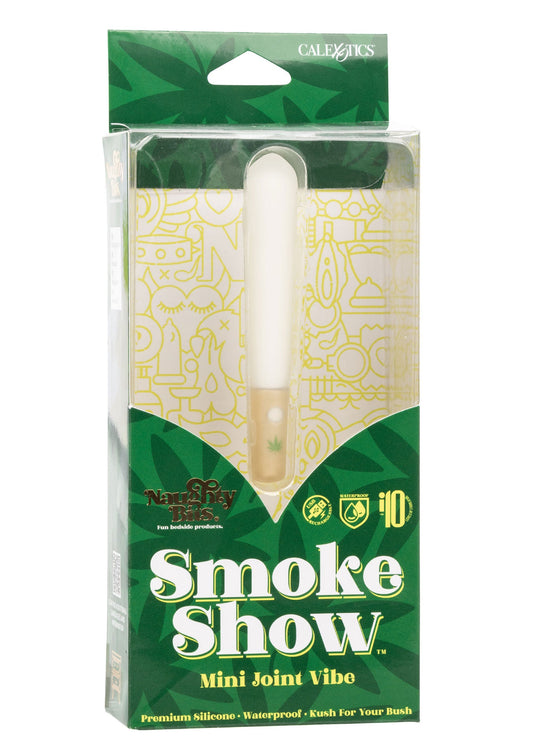 14185 calexotics naughty bits smoke show mini joint vibrator