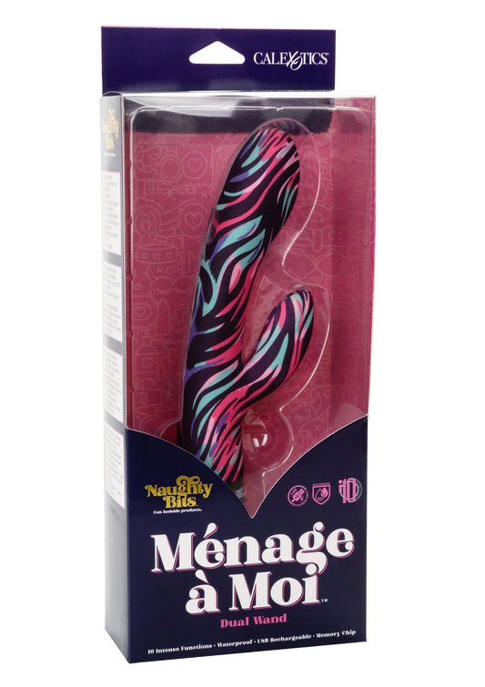 14195 calexotics naughty bits menage a moi dual wand