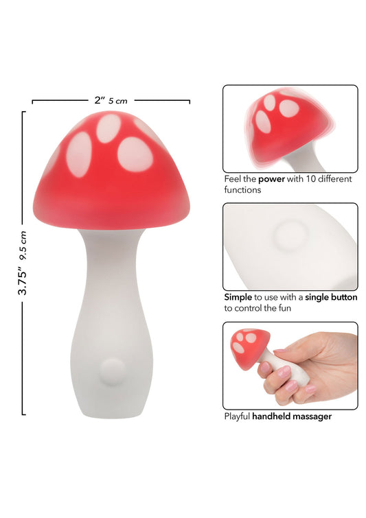 14197 calexotics naughty bits muff shroom playful massager