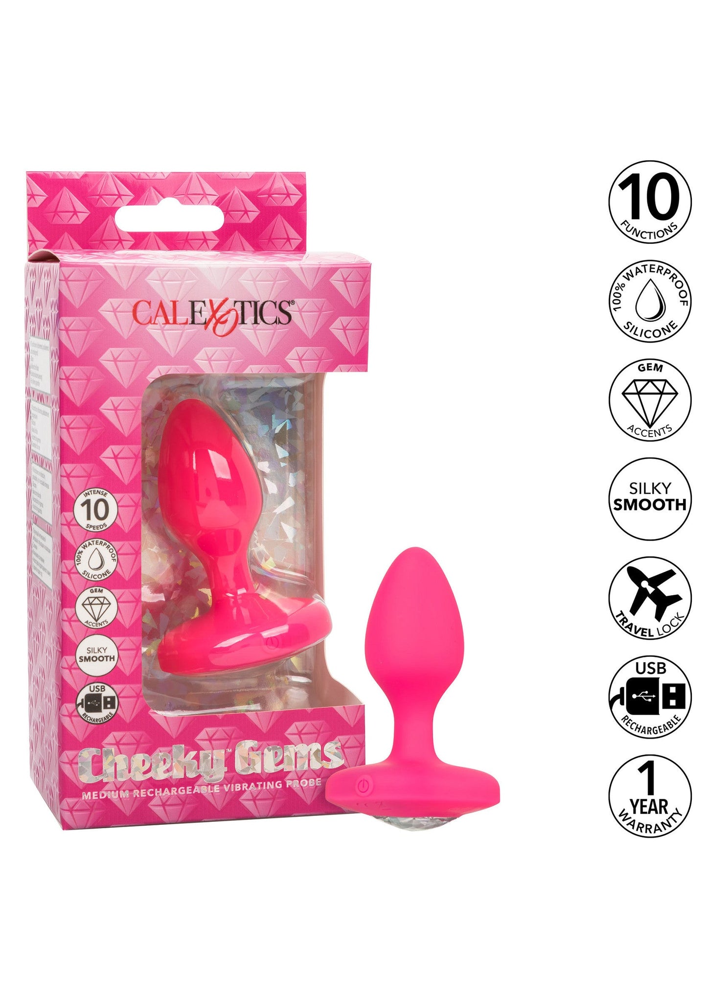 14658 calexotics cheeky vibrating probe medium