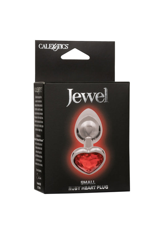 16514 calexotics jewel jewel small ruby heart plug