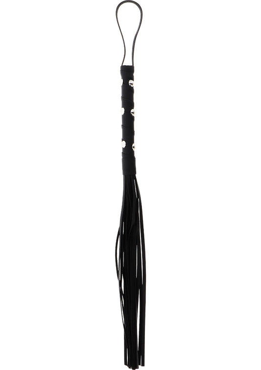 16895 hidden desire extreme short studded flogger whip