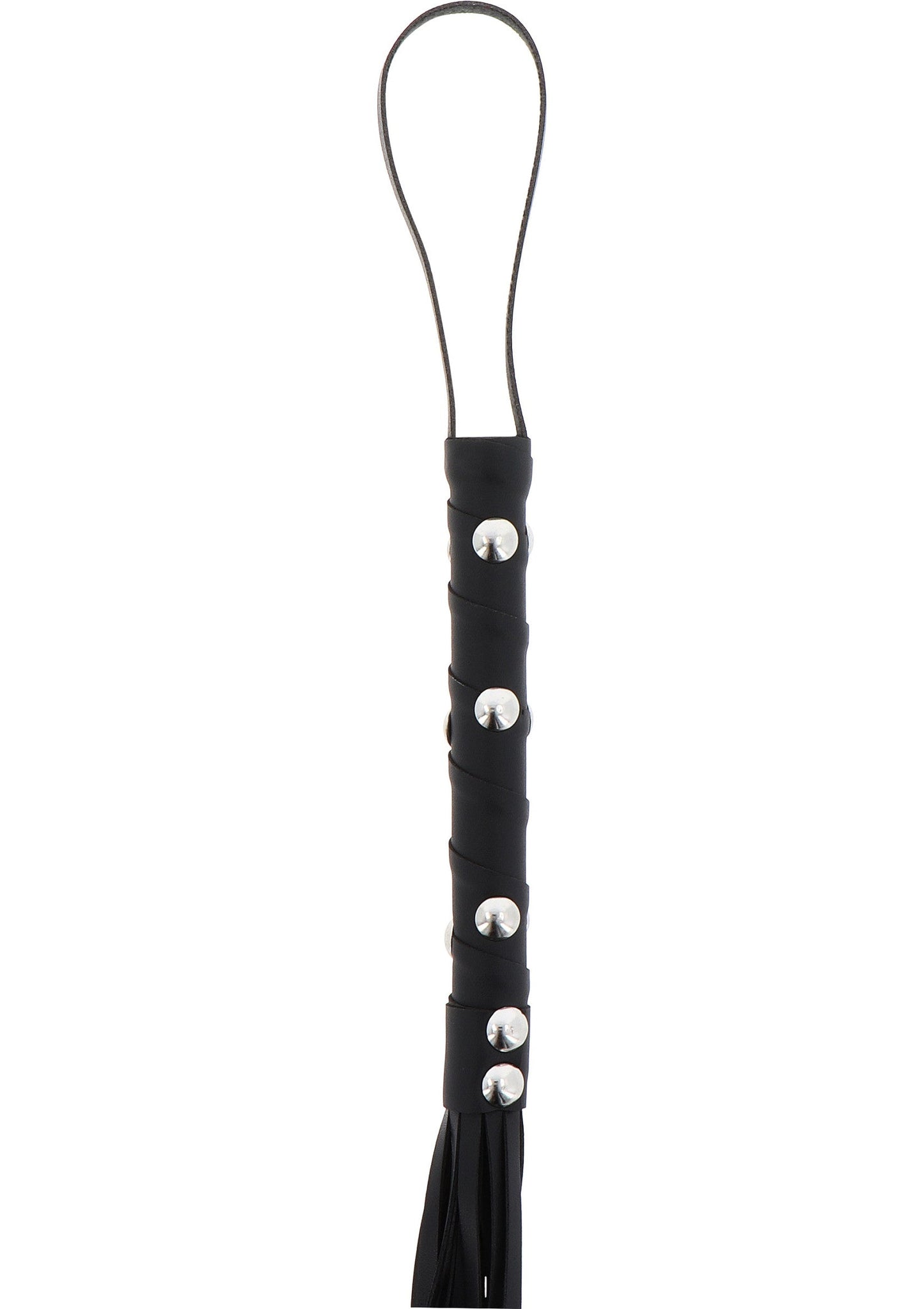 16895 hidden desire extreme short studded flogger whip