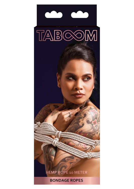 17253 taboom bondage ropes hemp rope 10 meter 7 mm