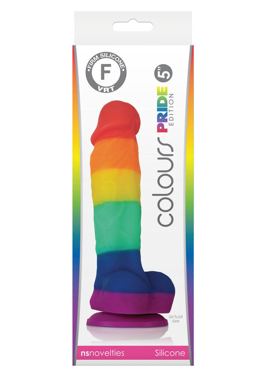 18155 ns novelties colours pride edition dildo 5 inch