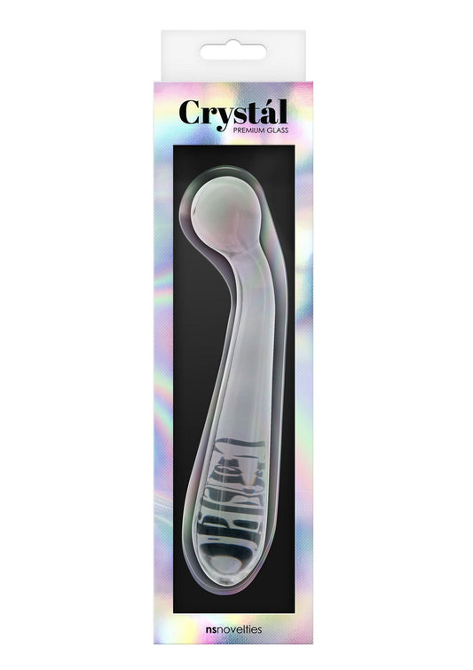 18314 ns novelties crystal crystal g spot wand clear