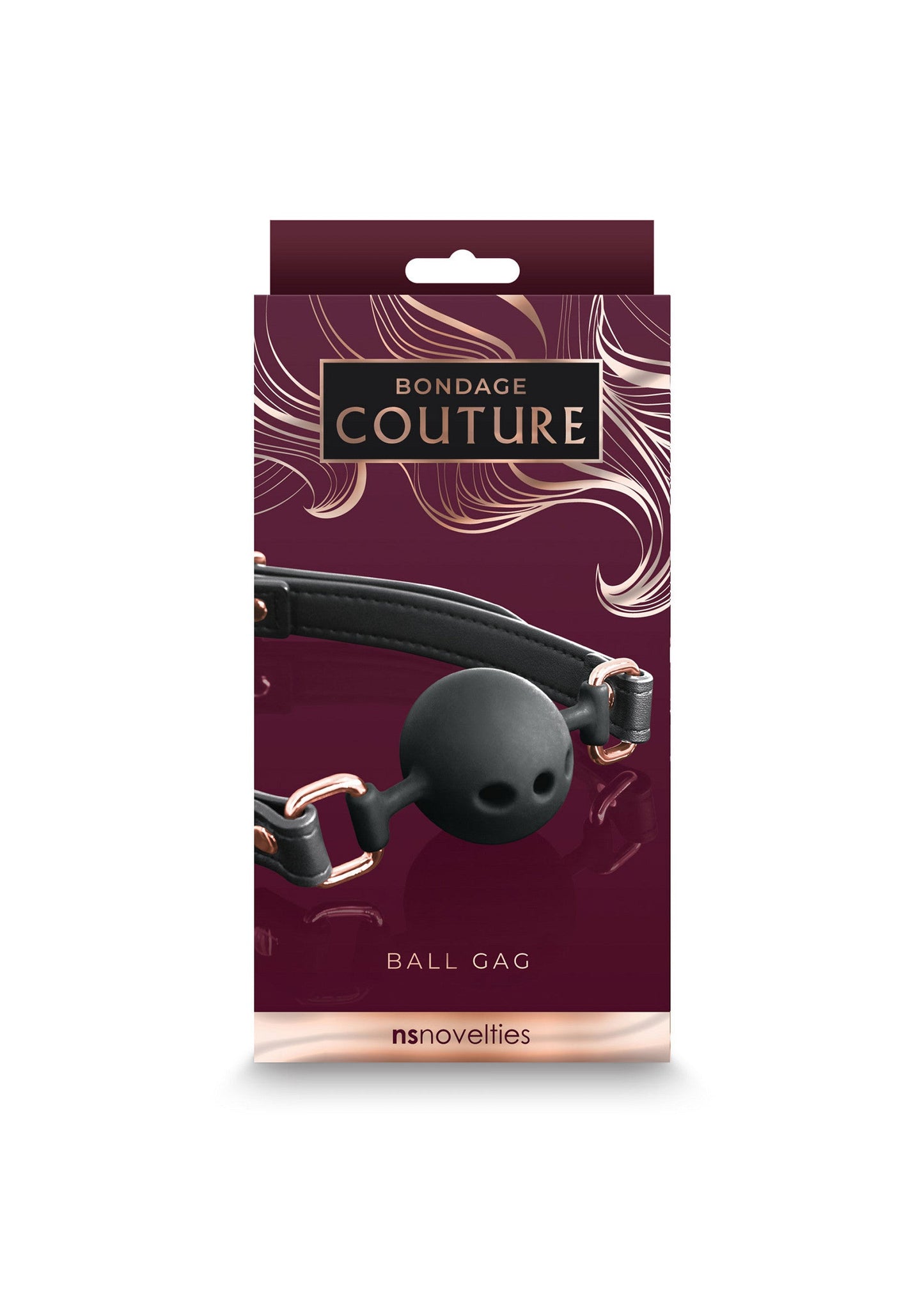 18835 ns novelties bondage couture bondage couture ball gag