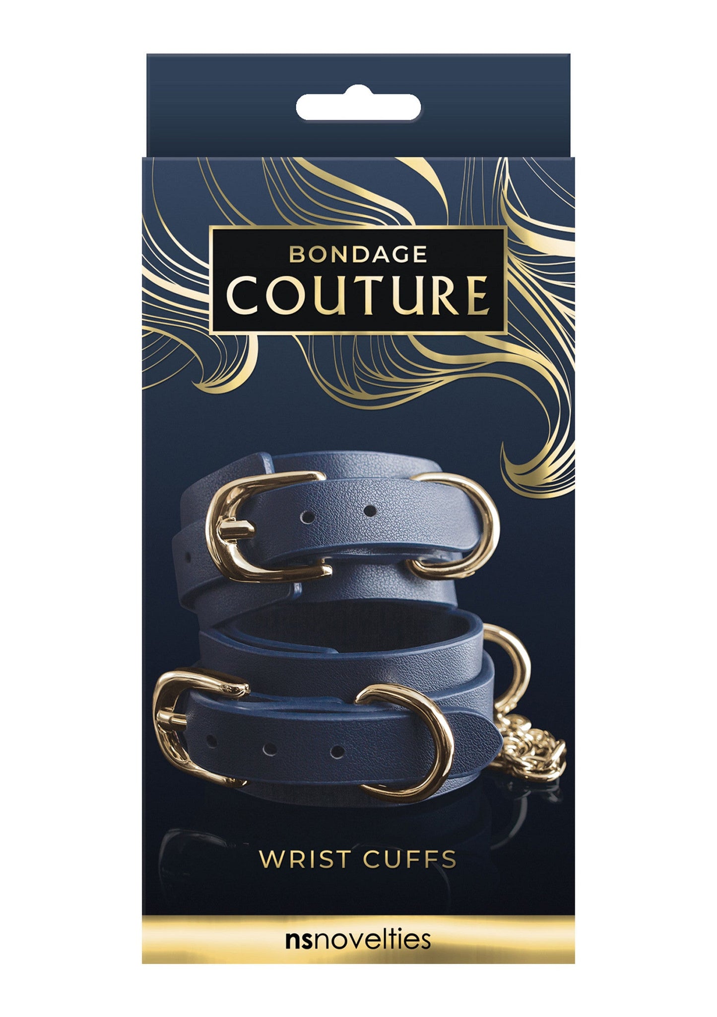 18842 ns novelties bondage couture bondage couture wrist cuff