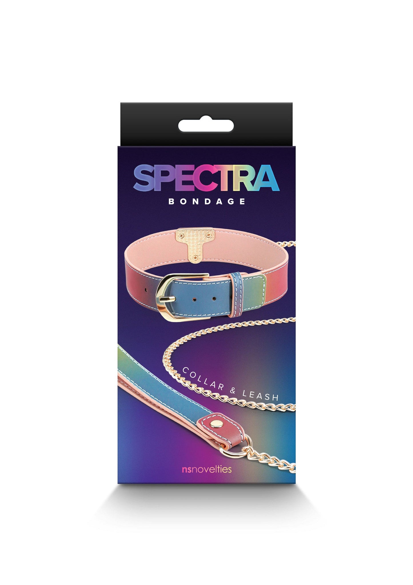 19121 ns novelties spectra spectra bondage collar leash