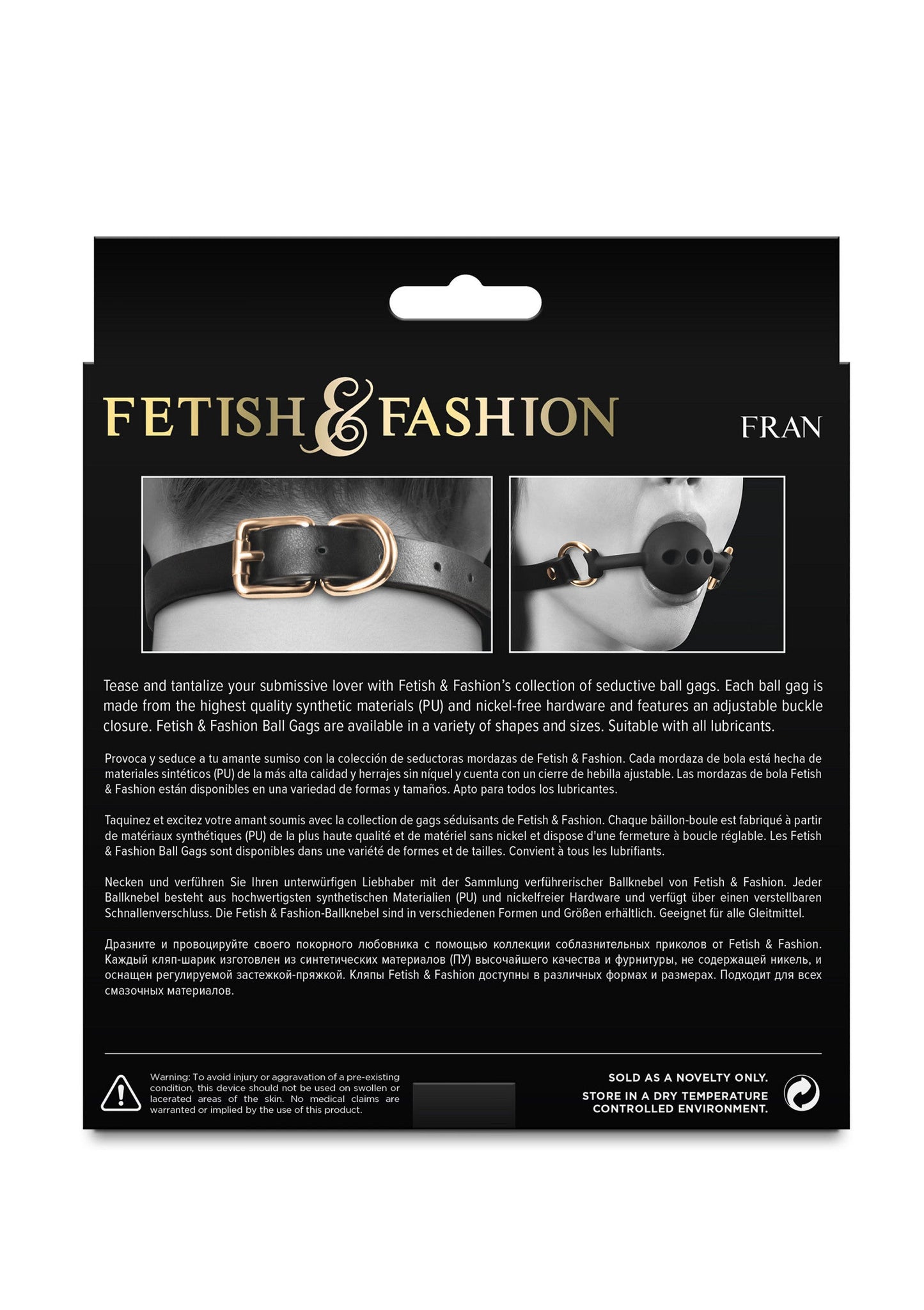 19247 ns novelties fetish fashion fetish fashion fran gag