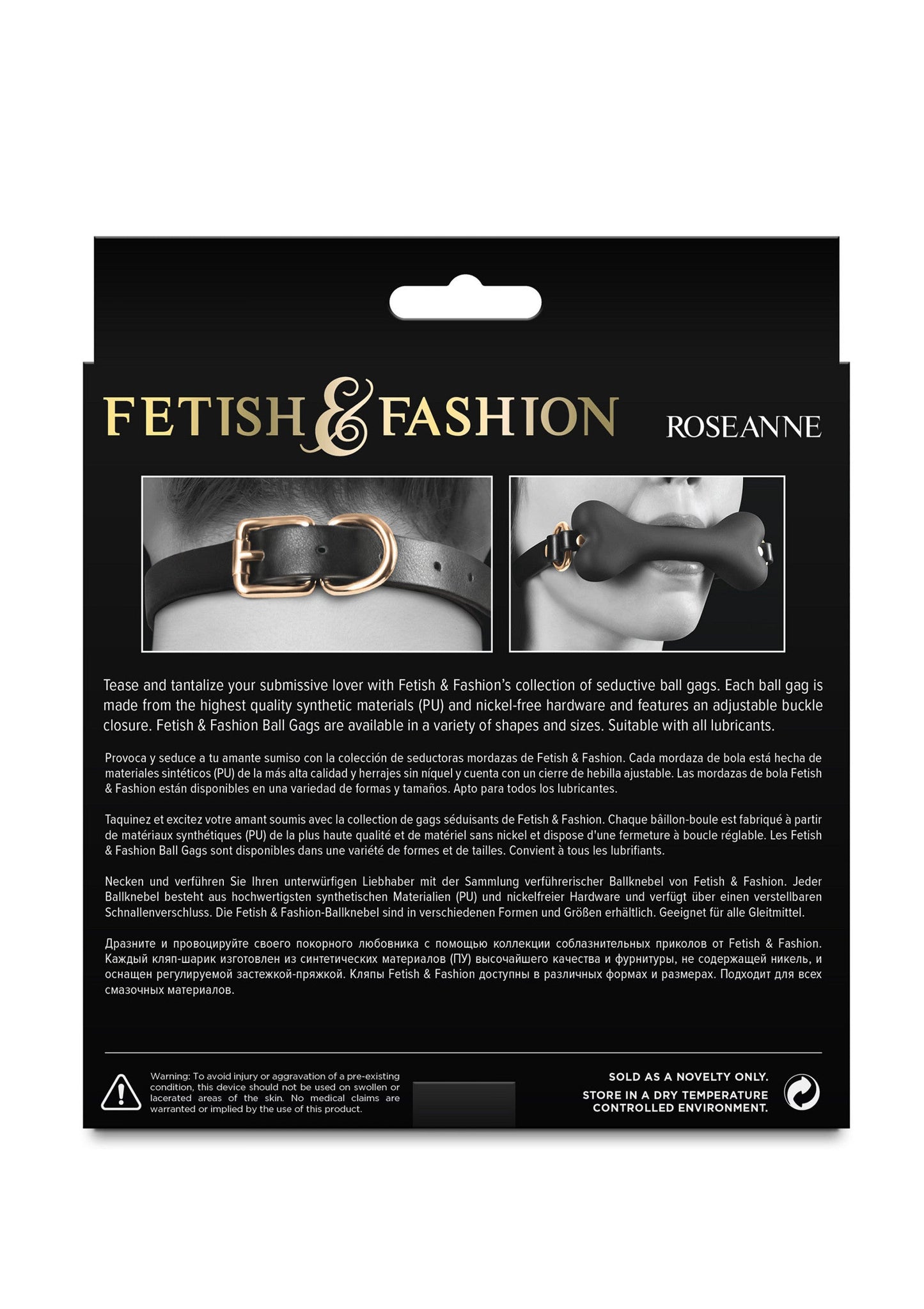 19252 ns novelties fetish fashion fetish fashion roseanne gag