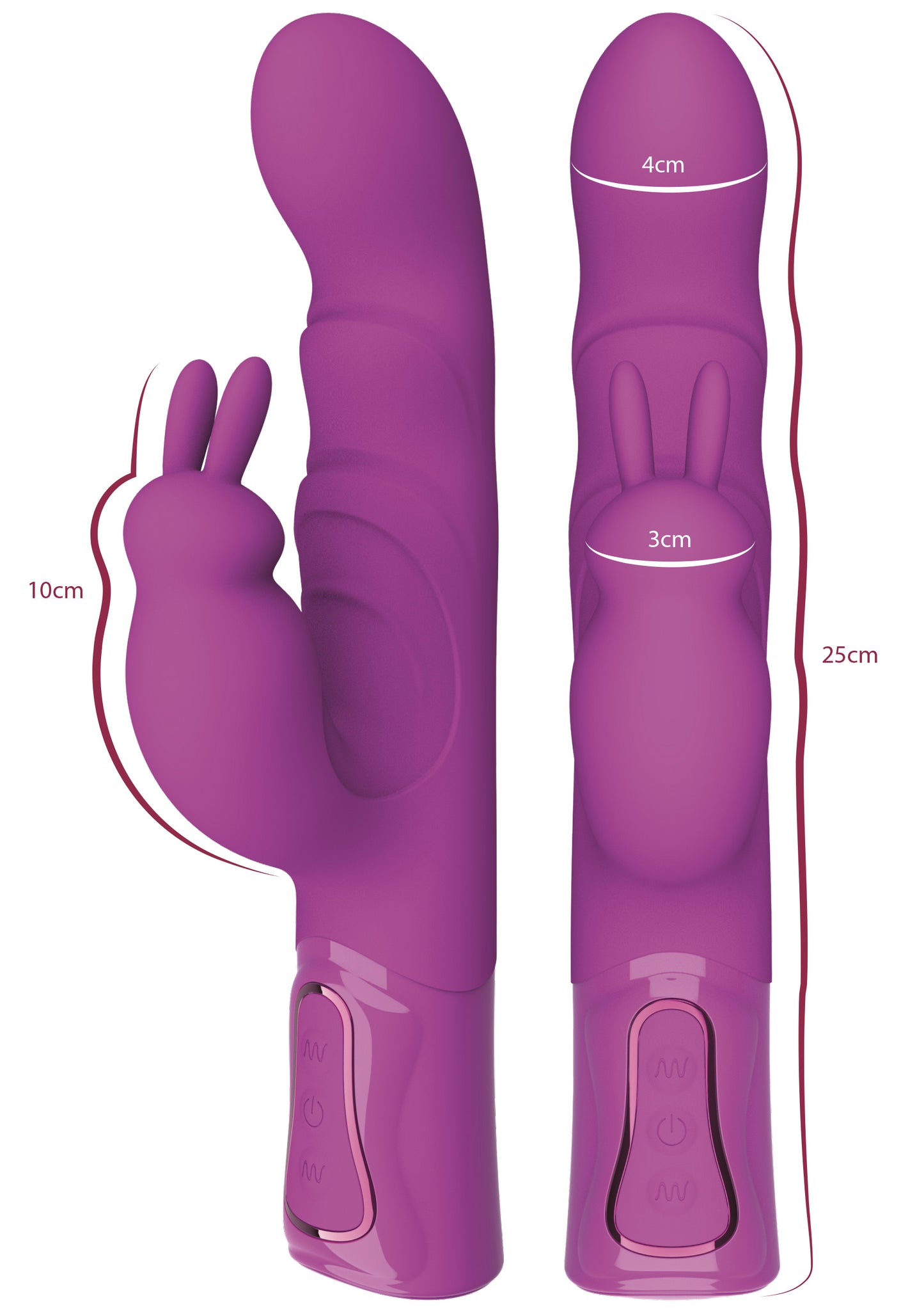 Vibrating G-Spot Thick Rabbit Vibrator