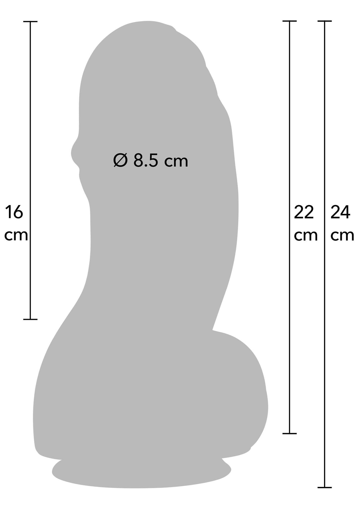 Fat Boys Dildo PVC 22 cm