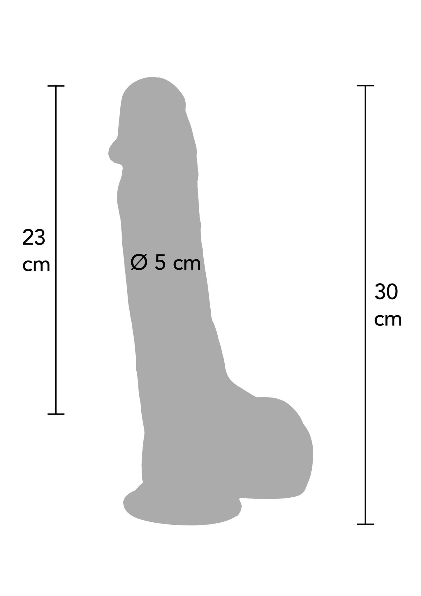 Ultra Realistic Dildo Silicone 28 cm