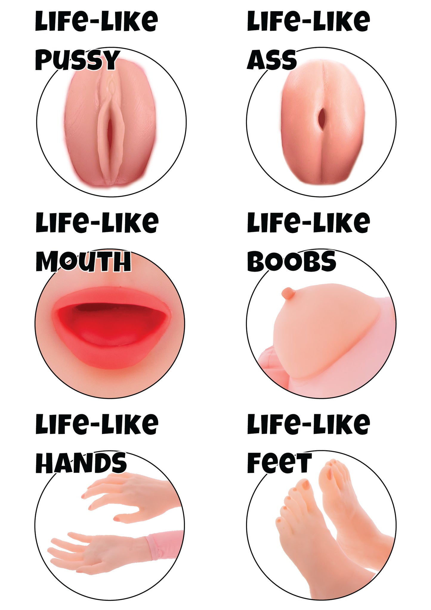 Foxy Roxy Inflatable Doll