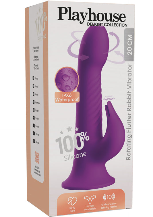 Rotating Flutter Rabbit Vibrator