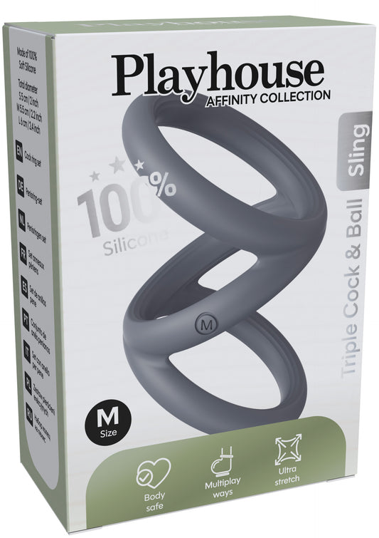 Triple Cock & Ball Sling Medium