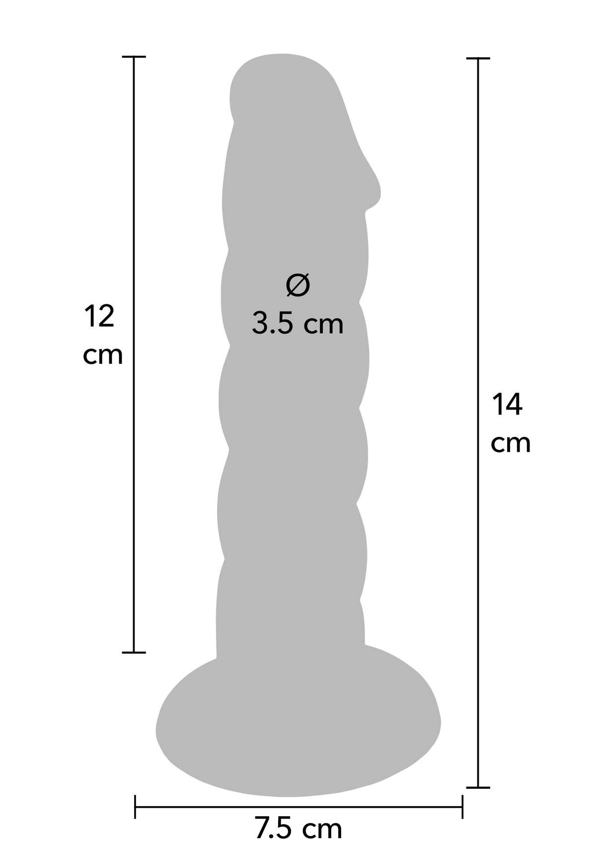Spiral Tease Dong Silicone S