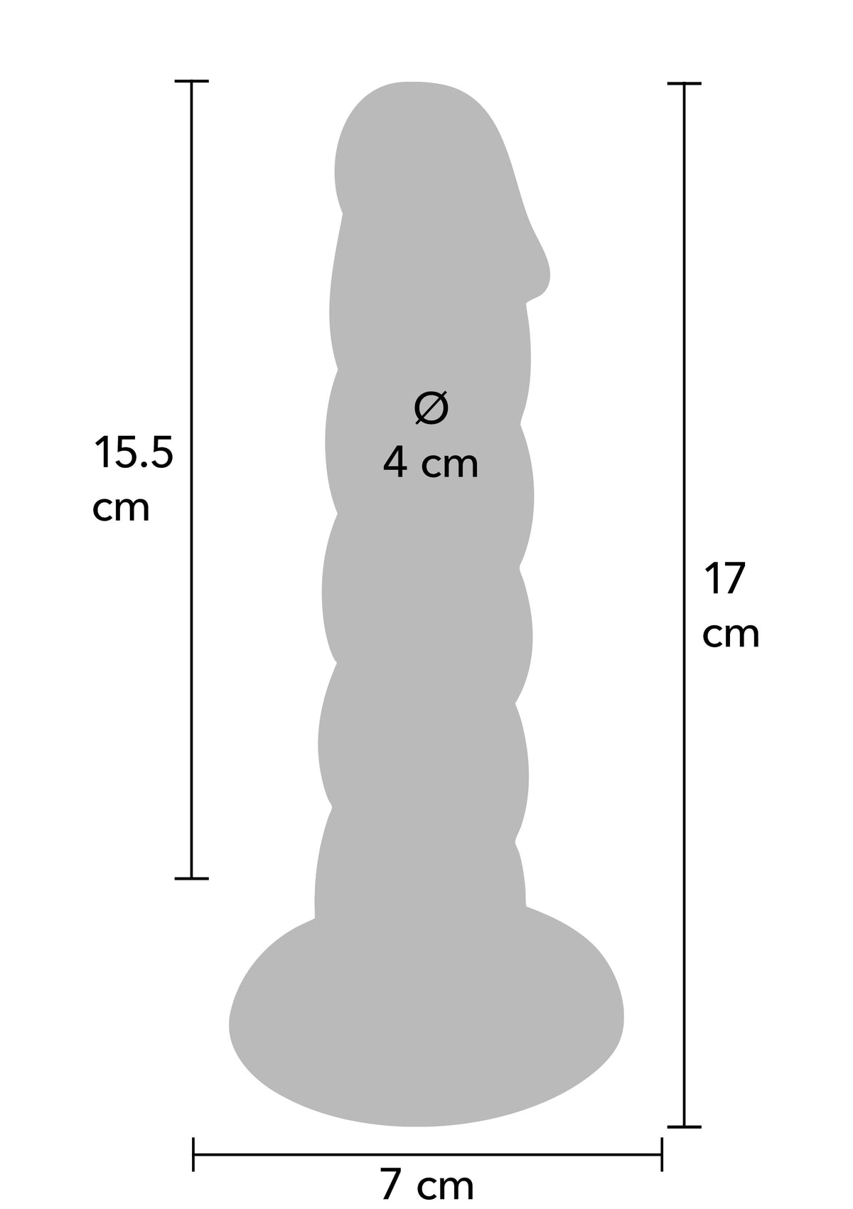 Spiral Tease Dong Silicone L