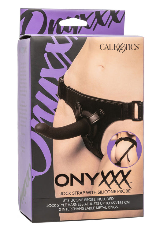 27617 calexotics onyxxx jock strap silicone probe