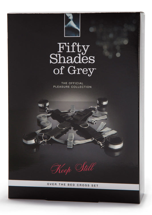 29031 fifty shades of grey over the bed cross set