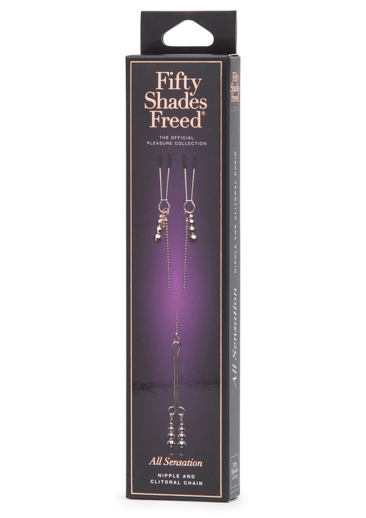 29033 fifty shades of grey nipple clitoral chain