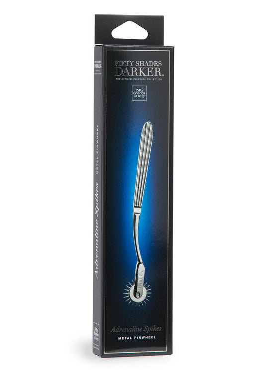 29039 fifty shades of grey metal wartenberg pinwheel