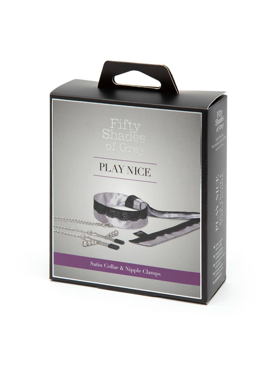 29050 fifty shades of grey collar and nipple clamps