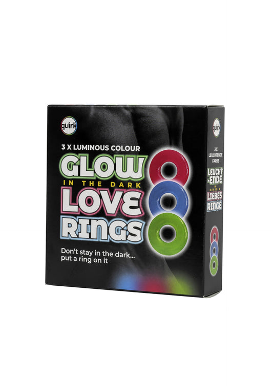Glow In The Dark Love Rings