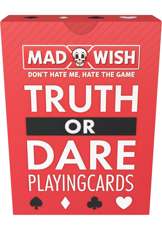 38600 mad party games madwish playing cards 24 pcs