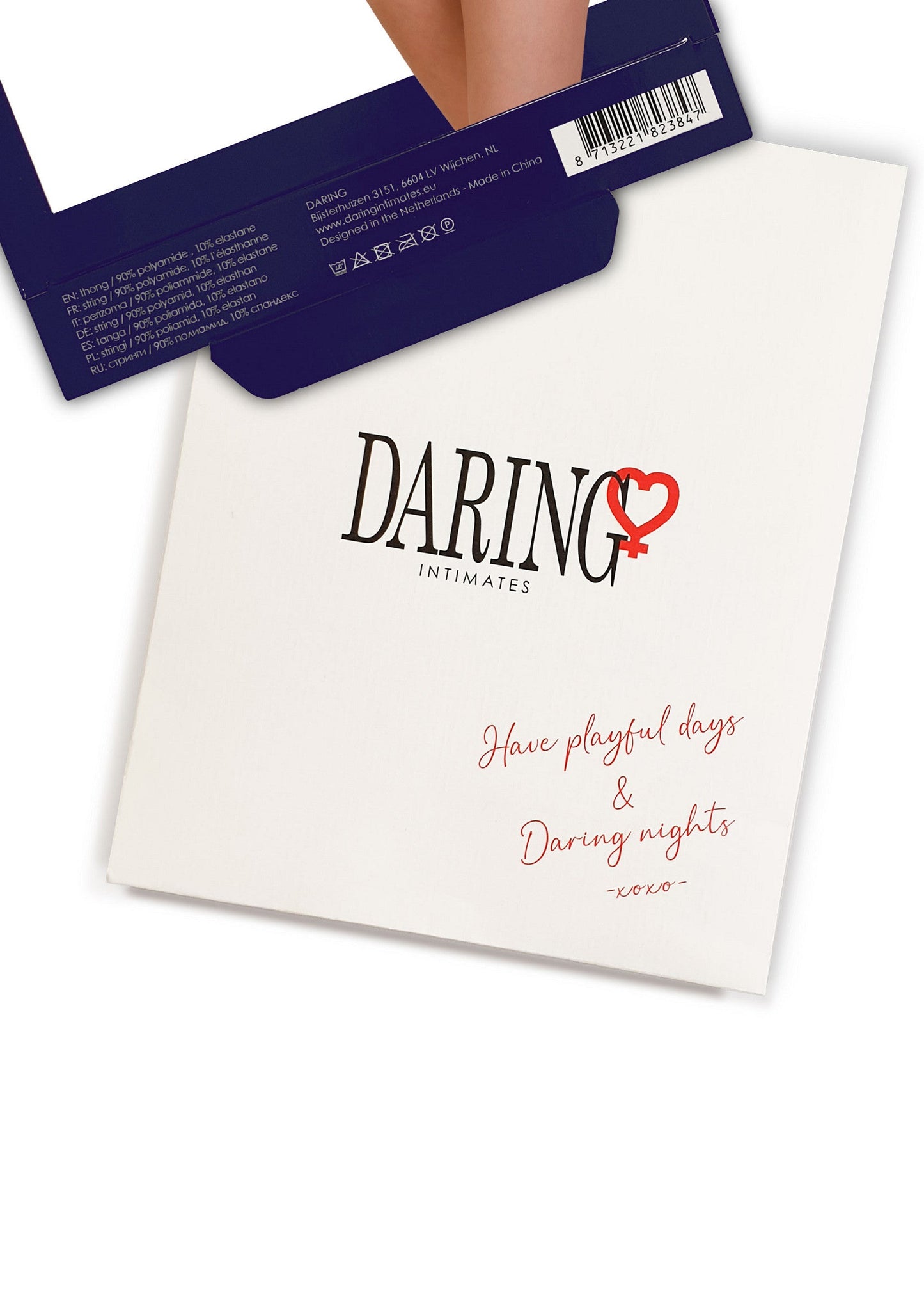 76025 daring intimates inez strappy crotchless bikini