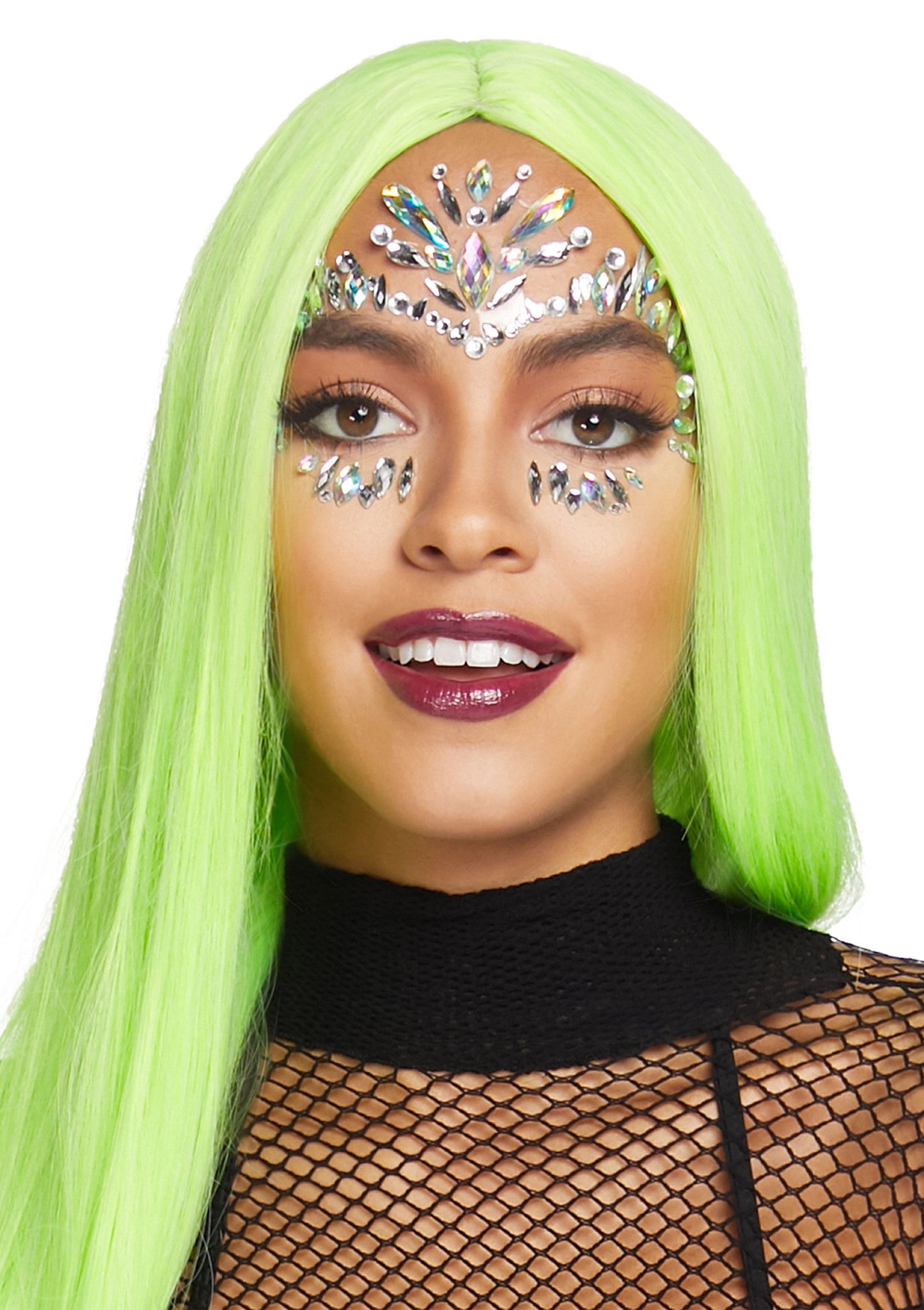 87992 leg avenue iris adhesive face jewels sticker