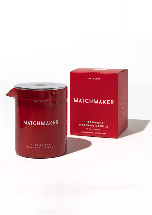 93912 eye of love matchmaker pheromone massage candle red diamond